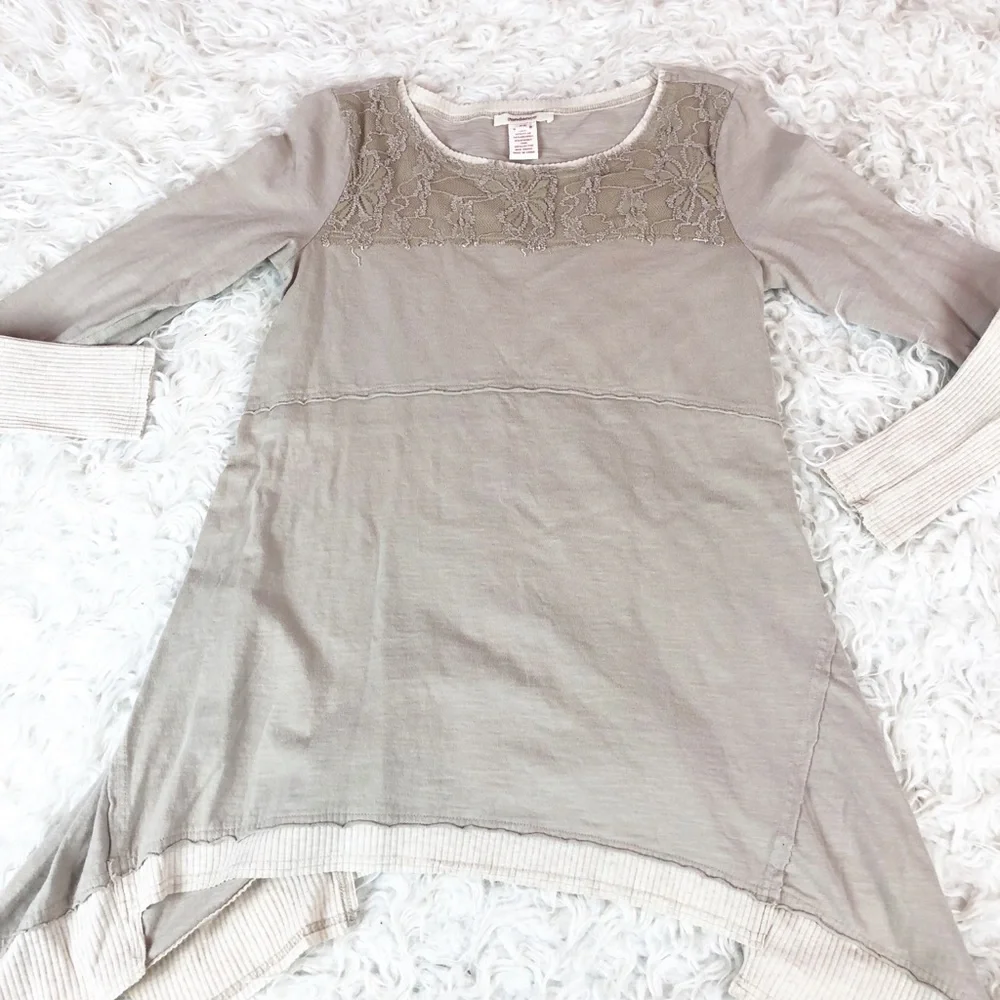Sundance Tan Cream Thermal Long Sleeve Tunic - Picture 4 of 7